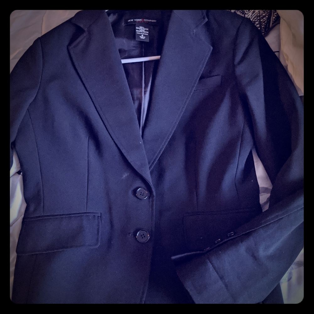 Black New York & Company Blazer